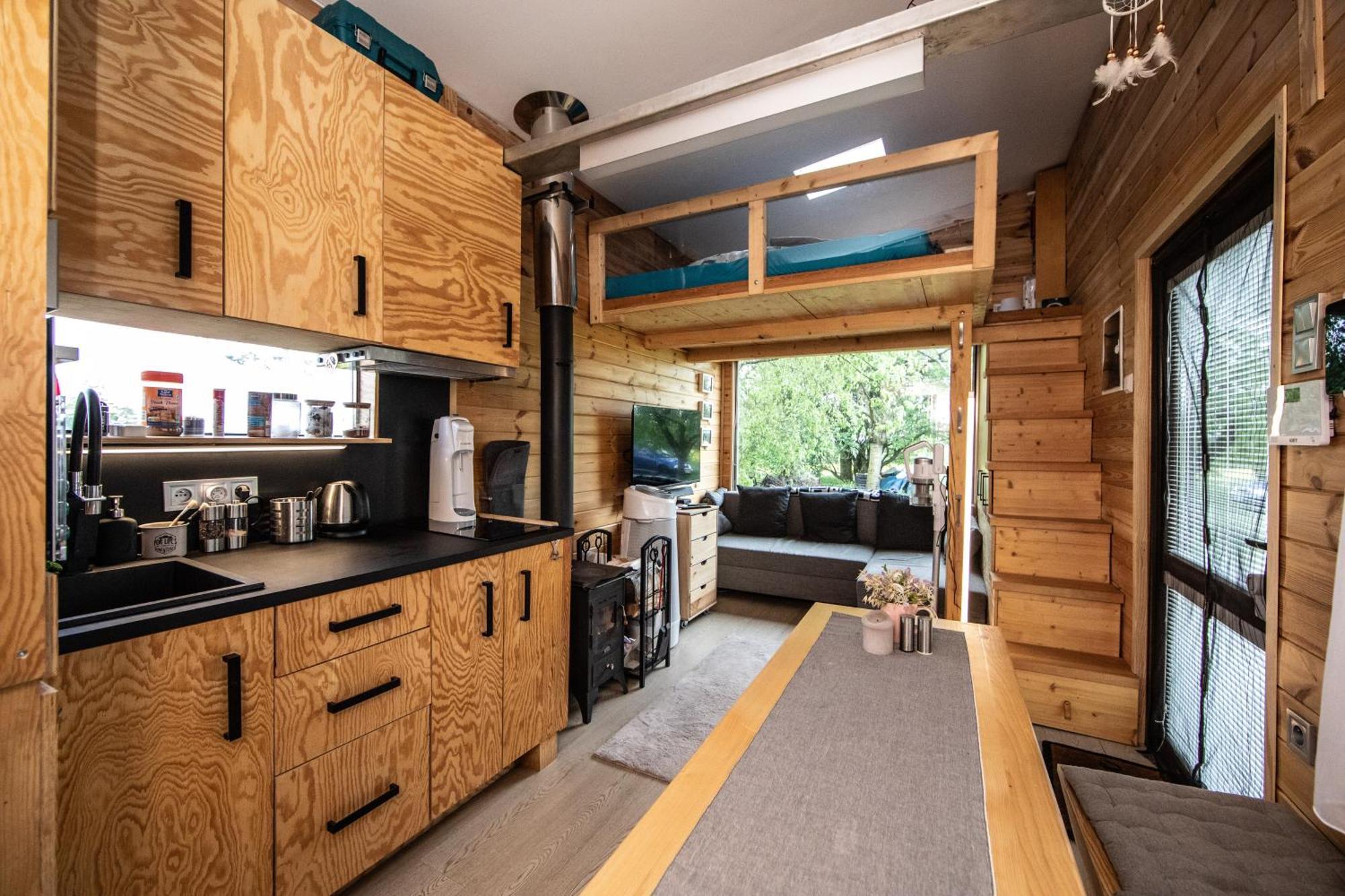 Tiny House - Chatka V Rezi U Prahy Husinec  Экстерьер фото