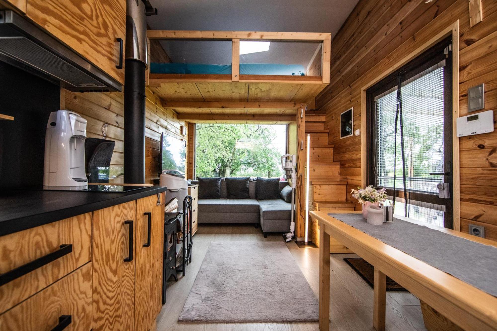 Tiny House - Chatka V Rezi U Prahy Husinec  Экстерьер фото
