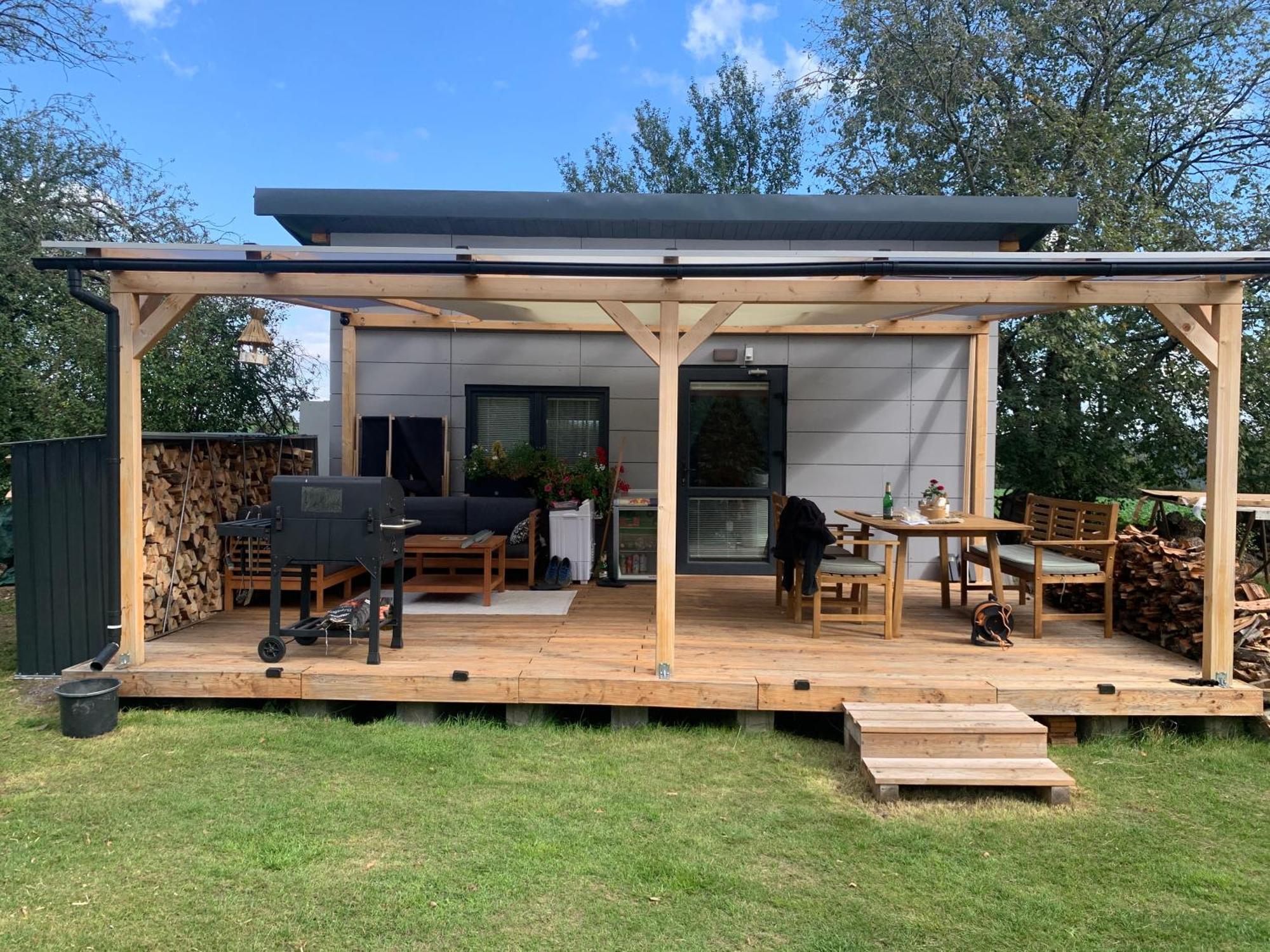 Tiny House - Chatka V Rezi U Prahy Husinec  Экстерьер фото